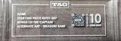TAG 10 NAMI 2024 ONE PIECE #ST01-007 WINGS OF THE CAPTAIN ART-TREASURE RARE - Image 3