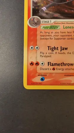 Houndoom Unseen Forces Holo Rare 7/115 English - Image 5