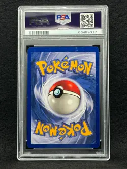 1999 Pokemon Fossil Lapras #10 Unlimited PSA 7 - Image 2