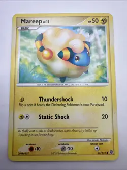Mareep 94/132 Common Secret Wonders Pokemon NM - Image 1