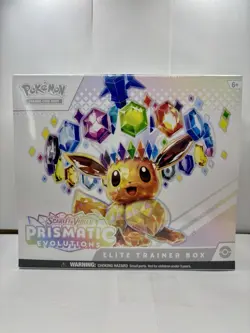 Prismatic Evolutions Elite Trainer Box New Factory Sealed ETB Pokemon TCG - Image 1