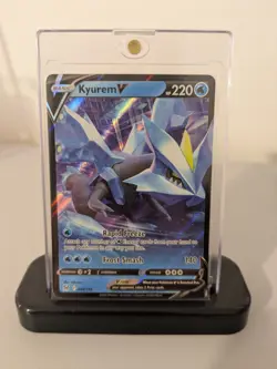 Pokemon TCG Kyurem V Sword & Shield Lost Origin 048/196 Holo Ultra Rare, NM - Image 1