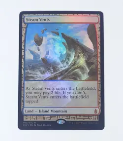 MTG Steam Vents version FOIL ZEN EXP No.PM803 - Image 1
