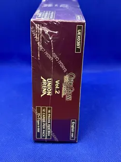 SEALED Union Arena UEX03BT CODE GEASS Vol. 2 Booster Box Display - 16 Packs - Image 4
