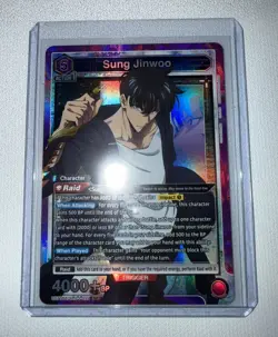 Solo Leveling Union Arena Sung Jinwoo (SR) UE17BT / SLG-1-021 - NM - Image 1