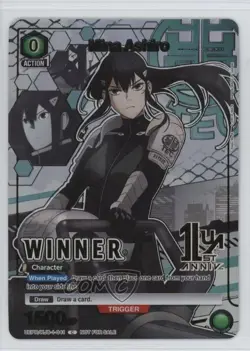 2023 Union Arena TCG - Promos UEPR Mina Ashiro (1st Anniversary Winner Stamp) - Image 1