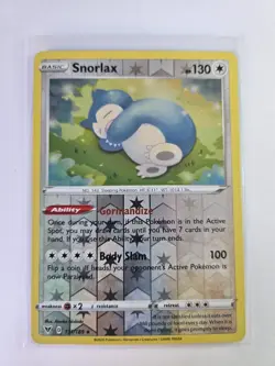 Snorlax 131/185 Vivid Voltage Reverse Holo Rare NM Pokemon TCG - Image 1