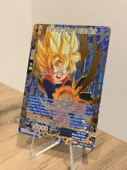 Goten Challenge Fusion War BT24 UC Gold Foil Alt Art Dragon Ball Super CCG Card - Image 3