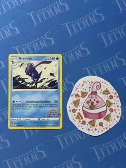 Greninja (Illustration Contest 2022) SWSH305 SWSH: Sword & Shield Promo Cards... - Image 1