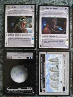 Star Wars CCG Hoth Limited BB U1 & U2 17 Card selection Light Side Set 1 - Image 2