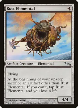 Rust Elemental Mirrodin MTG LP - Image 1