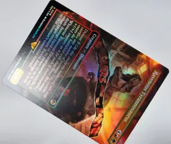 MTG Tyrannosaurus (Borderless) 0018 - Universes Beyond (REX) Foil LP - Image 4