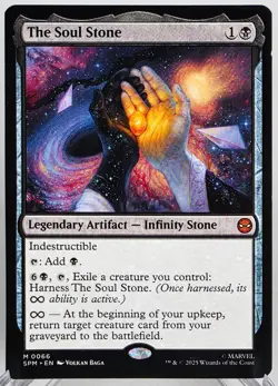 MTG The Soul Stone - 0066 - Marvel's Spider-Man (SPM) Lightly Played - Image 1