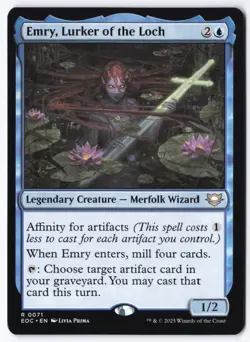 Emry, Lurker of the Loch 71 Commander: Edge of Eternities - Image 1