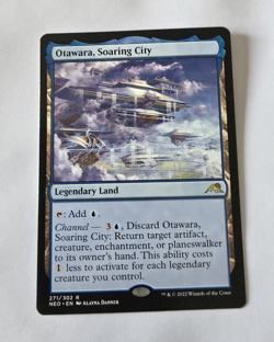 Wizards of the Coast Kamigawa Neon Dynasty Otawara, Soaring City 271/302 Rare - Image 1