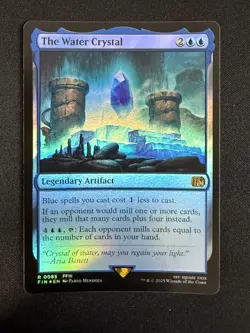 The Water Crystal (FOIL) Final Fantasy - Magic the Gathering - Image 1