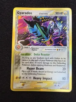 Pokemon TCG Gyarados 8/110 Holon Phantoms Delta Species Holo Rare 90 HP 2006 - Image 2