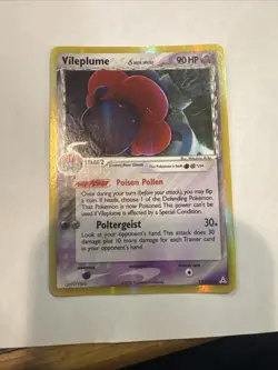 Pokemon TCG Vileplume 17/110 EX Holon Phantoms Reverse Holo Rare 2006 - Image 1