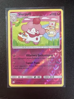 Slurpuff Reverse Holo Rare - 154/236 - Cosmic Eclipse Pokemon 2019 NM - Image 1