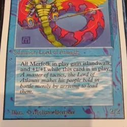 MTG Unlimited (2nd) Lord of Atlantis No.PM825 - Image 2