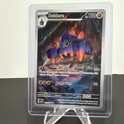 Pokemon TCG Boldore 128/086 White Flare IR Holo English - Image 1