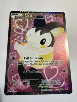 Pokemon TCG Emolga Holo Ultra Rare RC23/RC25 Legendary Treasures RC 70 - Image 1
