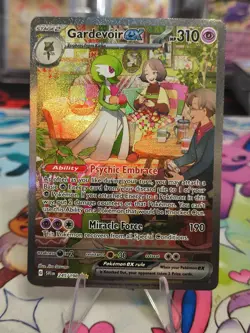 Pokemon Gardevoir ex Special Illustration Rare 245/198 Scarlet & Violet Base SIR - Image 1
