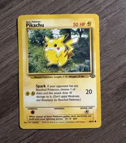 Pikachu 60/64 – Jungle Unlimited – Pokemon TCG – Vintage 1999 - Image 1