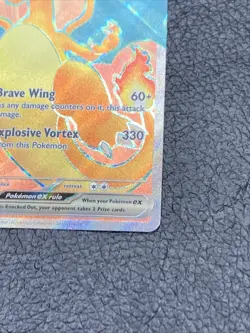 B6 Pokemon TCG Charizard EX Full Art Scarlet & Violet Holo 183/165 Ultra Rare - Image 4