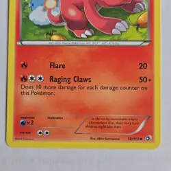 Pokemon Charmeleon Legendary Treasures Uncommon 18/113 English NM - Image 3