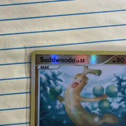 Pokemon TCG Sudowoodo DPBP#214 DP Black Star Promo Holo English Basic 80HP - Image 3
