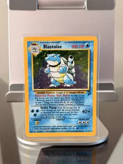 Wizards of the Coast Pokemon TCG Blastoise 002/130 Base Set 2 Holo - Image 1