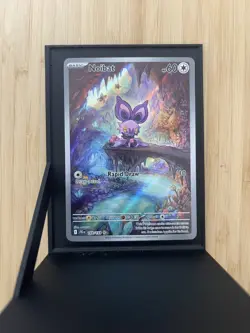 Pokemon Noibat #169/159 IR Journey Together SV09 Illustration Rare NM - Image 2
