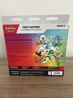 POKEMON FIRST PARTNER ILLUSTRATION COLLECTION SERIES 2 BOX -BRAND NEW BOX RIPPED - Image 4