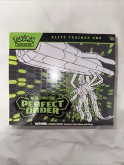 Pokemon Elite Trainer Box Mega Evolution Perfect Order - Factory Sealed New - Image 1