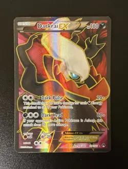 Pokemon Darkrai EX Full Art XY BREAKpoint 118/122 MP Moderately Played - Image 1