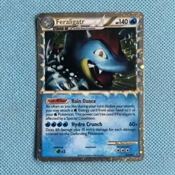 Pokemon TCG Feraligatr PRIME HGSS07 Promo Holo English 2010 Stage 2 140 HP - Image 1
