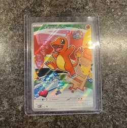 Pokemon Charmander 038 Mega Evolution Promo Holo English Basic HP 80 - Image 1