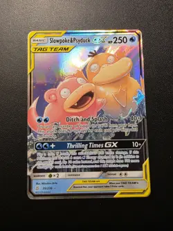 Pokemon Unified Minds - Slowpoke & Psyduck GX 35/236 Ultra Rare - Image 1