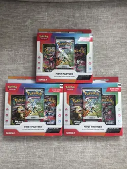 Pokemon TCG First Partner Series 2, Brand New Sealed, Lot Of 3 - Image 1