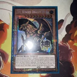 YUGIOH Starlight Rare The Winged Dragon Of Ra RA05-EN130 1st Edition - Image 1