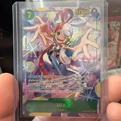 Uta EB03-061 SEC Alt Art One Piece TCG EN NM - Image 1