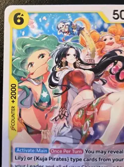 Gorgon Sisters OP14-105 Uncommon The Azure Sea's Seven One Piece Card Game - Image 2