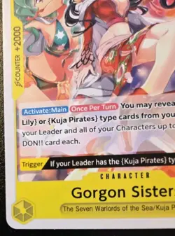 Gorgon Sisters OP14-105 Uncommon The Azure Sea's Seven One Piece Card Game - Image 4