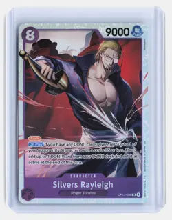 Silvers Rayleigh One Piece Carrying On His Will #OP13-066 Secret Rare Foil - Image 1