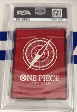 One Piece Silvers Rayleigh OP12-001 PSA 9 Alt Art - Image 2