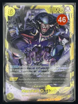Marshall.D.Teach (119) OP16-119 The Time of Battle Foil One Piece NM - Image 3