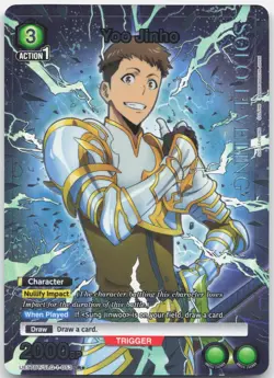 Yoo Jinho (053) (R*) SLG-1-053 R* Solo Leveling Union Arena Near Mint - Image 1