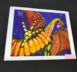 Shivan Dragon Signed Art Print MTG No.PM852 - Image 2