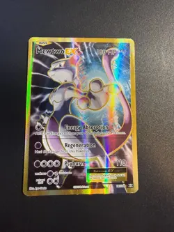 Mewtwo EX - 103/108 - Pokemon Evolutions XY Full Art Ultra Rare Card DMG/HP - Image 1